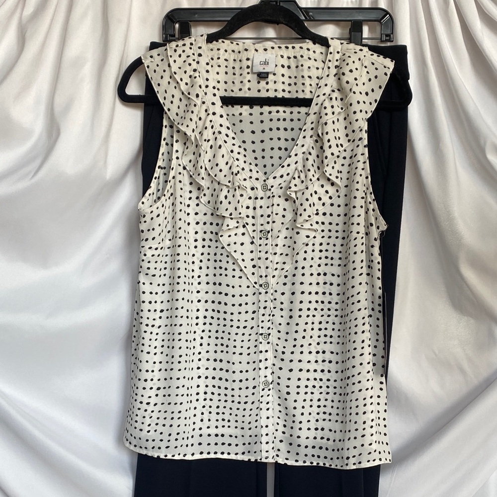Cabi Polka Dot Top